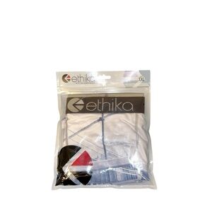 Ethika Black and White Boxer Briefs